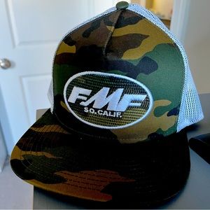 FMF mens adjustable trucker hat